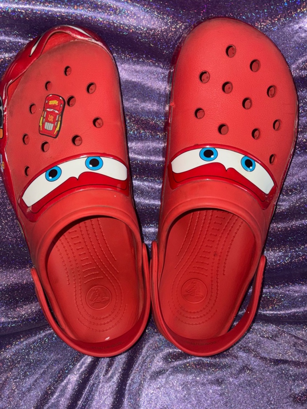 Mens Lightning McQueen Crocs (FLAWED) - Picture 7 of 13